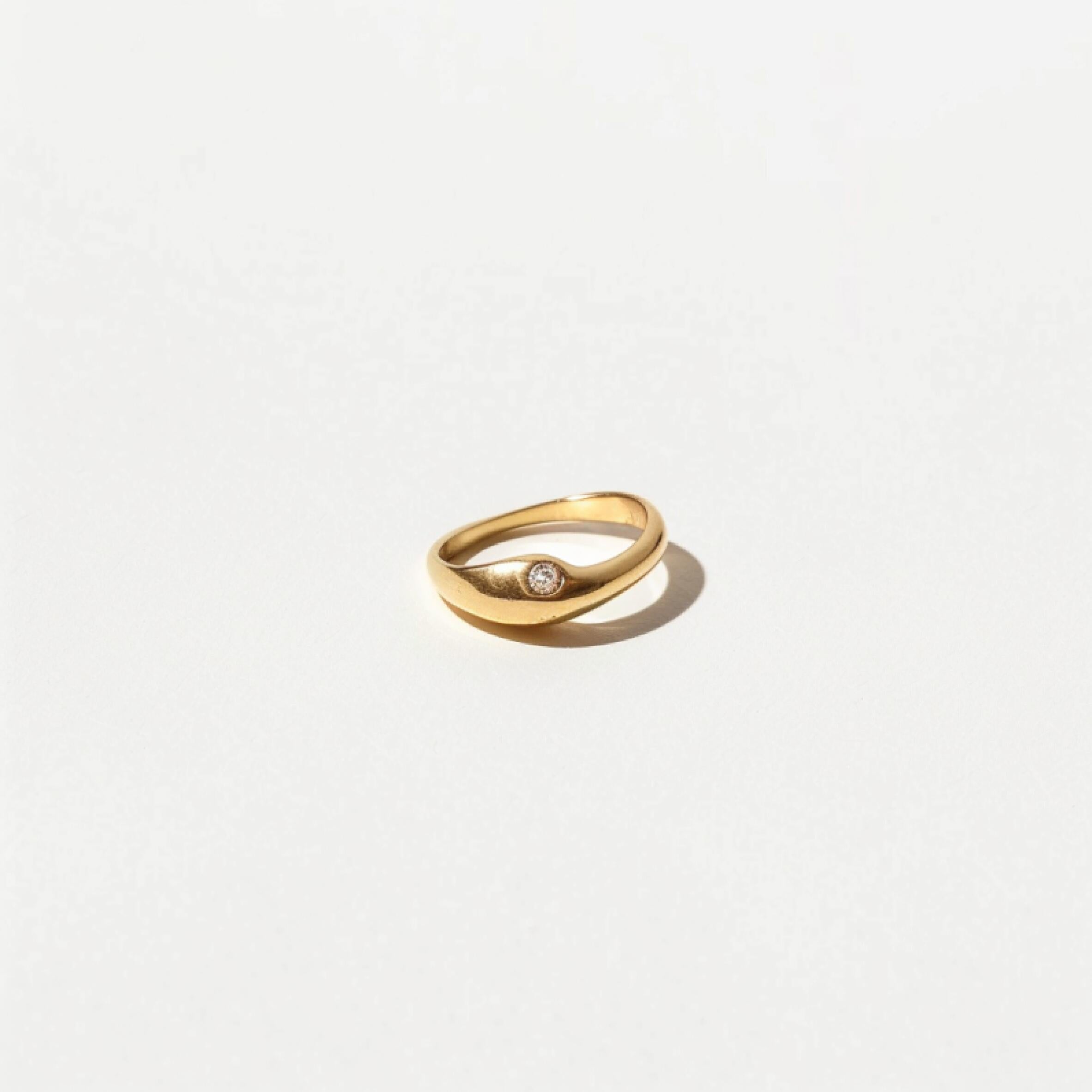 Gold Sugarcane Ring